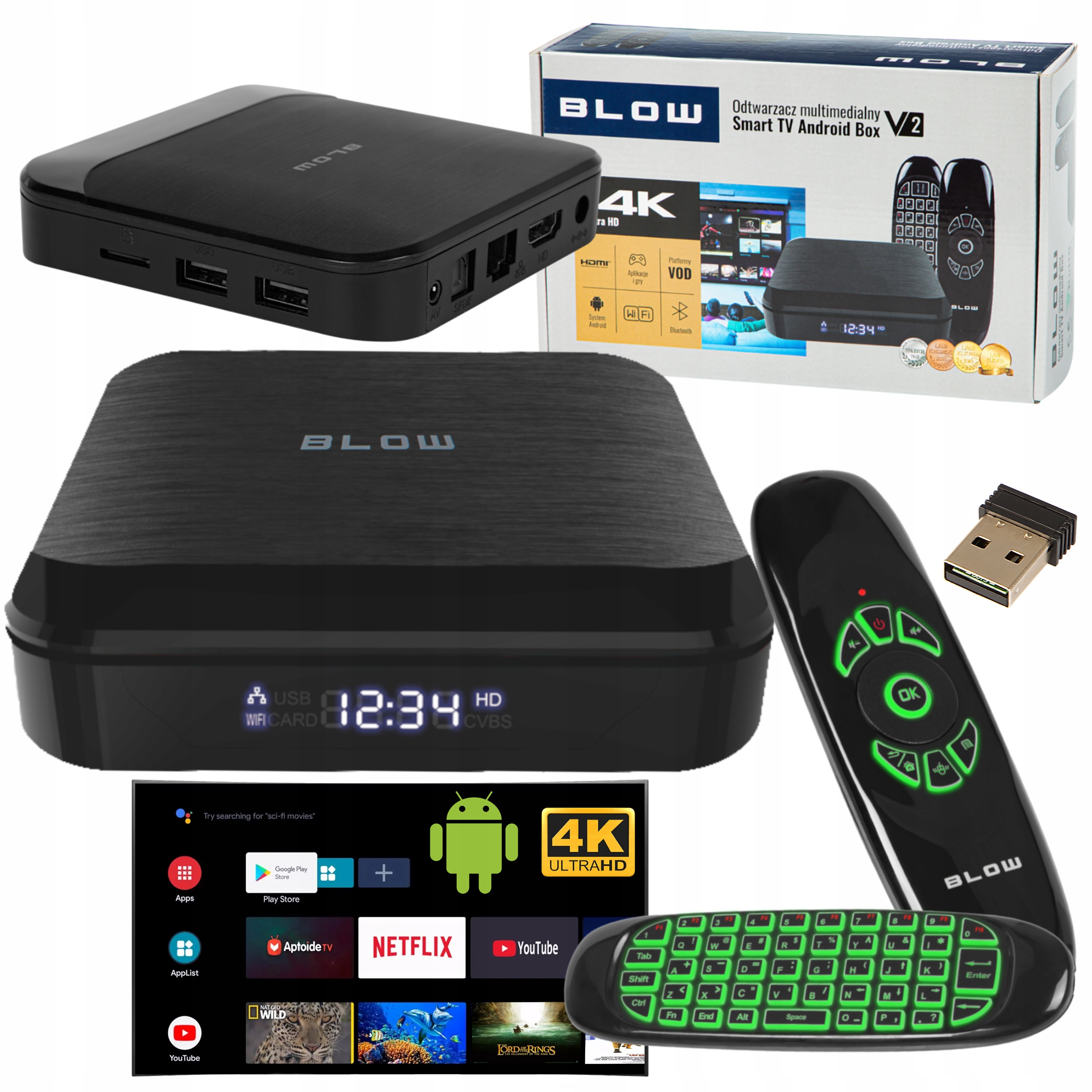 Prehrávač médií Blow V2.1 16GB